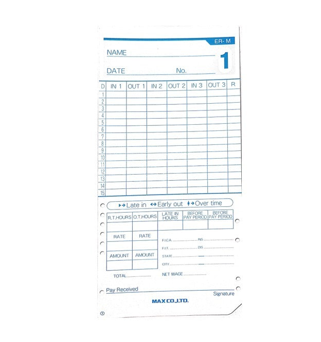 Payroll Time Cards