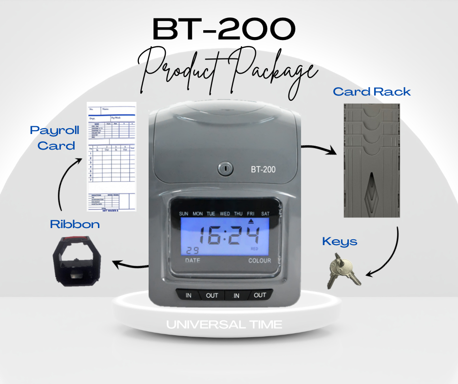Bd Time Clock Quality Time Clock Systems & Machines for Employees | Universal Time ...